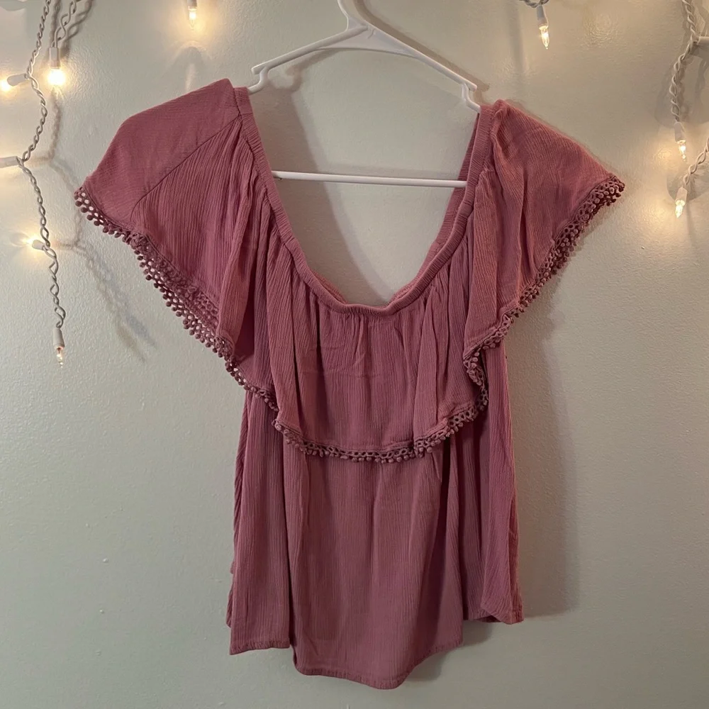 No Comment boho chic crop top | Size XL - Picture 2 of 7